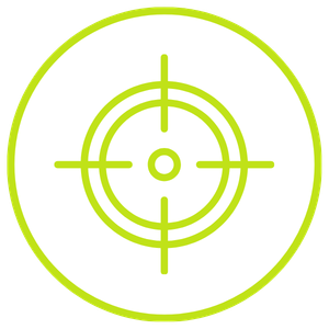 an icon of a crosshair site